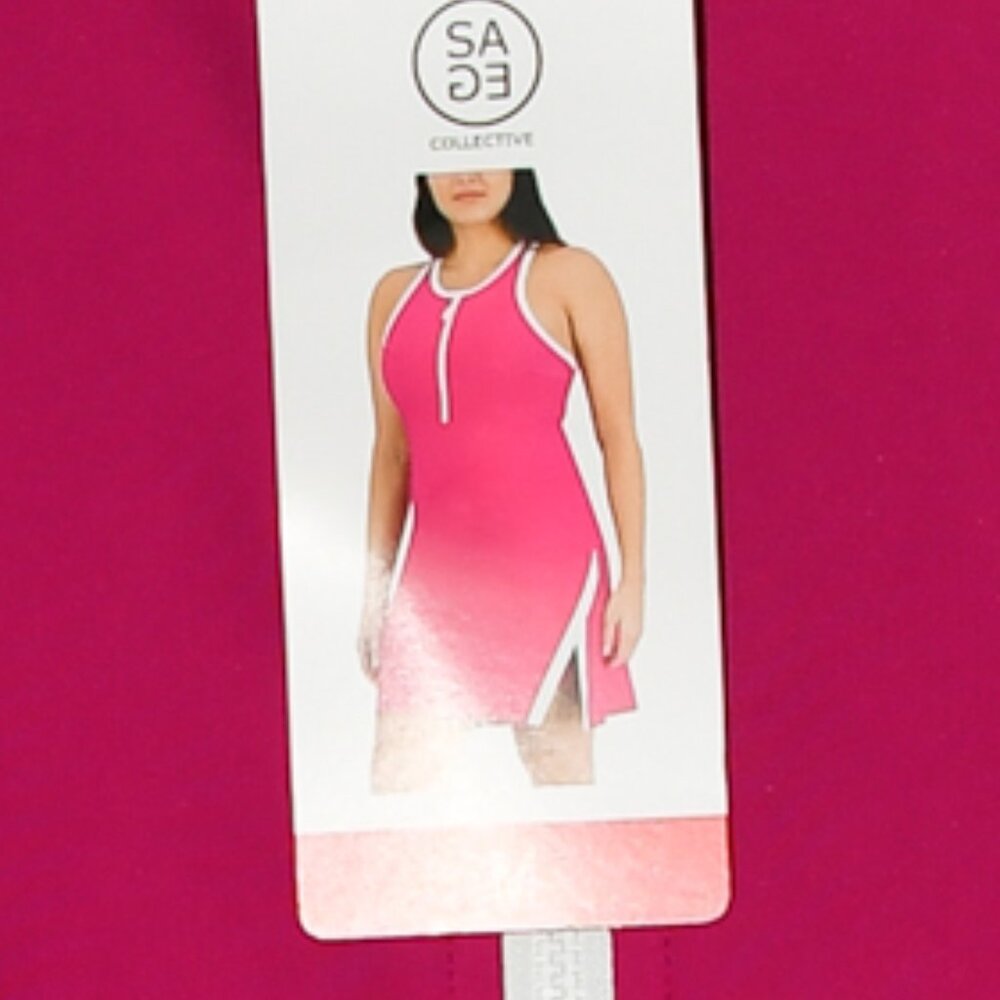 - SAGE Ladies' Active‎ Dress with Shorts in Pink